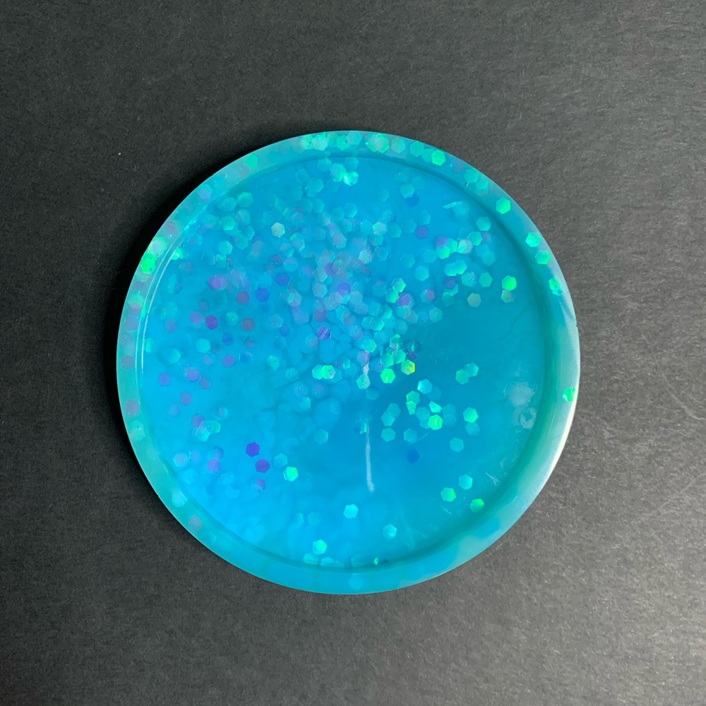 Resin coaster